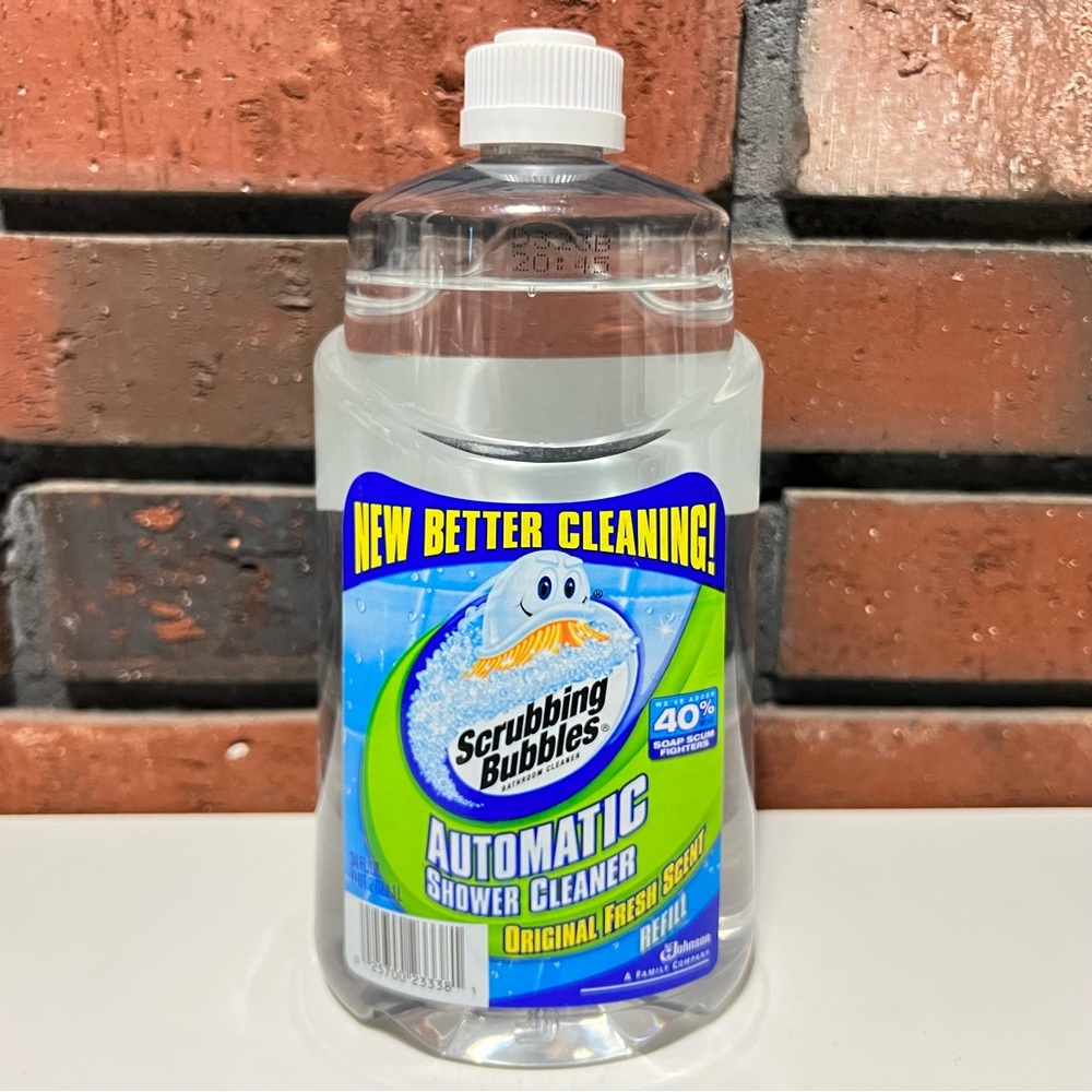 Scrubbing Bubbles Original Automatic Shower Cleaner Refill Bottle 34 oz. NEW